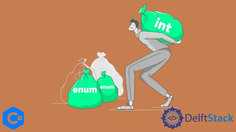 如何在 C# 中從列舉 Enum 中獲取整型 Int 值