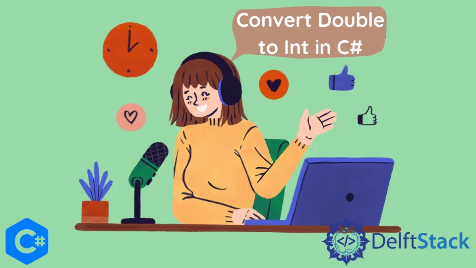 C#에서 Double을 Int로 변환