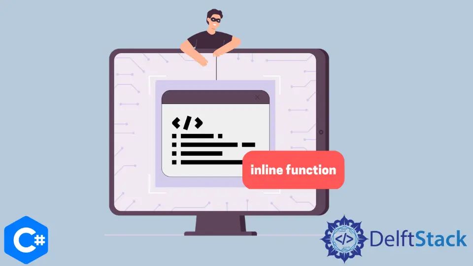 Erstellen Sie eine Inline-Funktion in C#