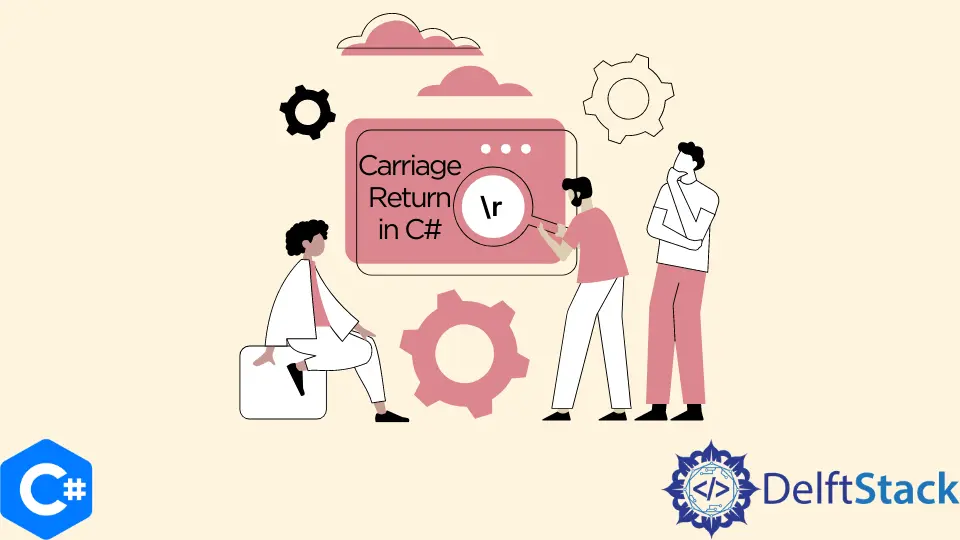 Carriage Return in C#