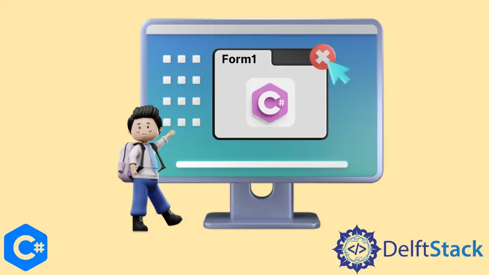 How to Close Form in C#