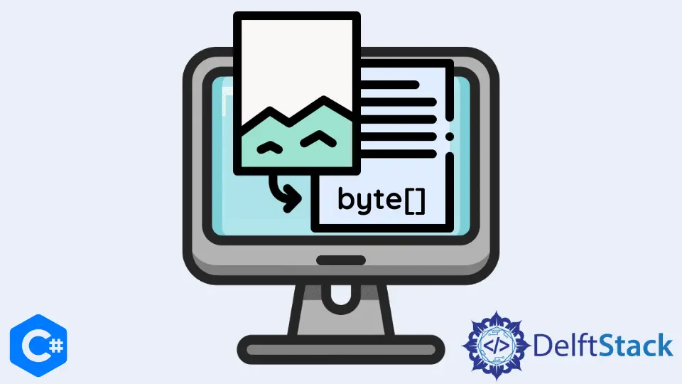 Convertir imagen a matriz de bytes en C#