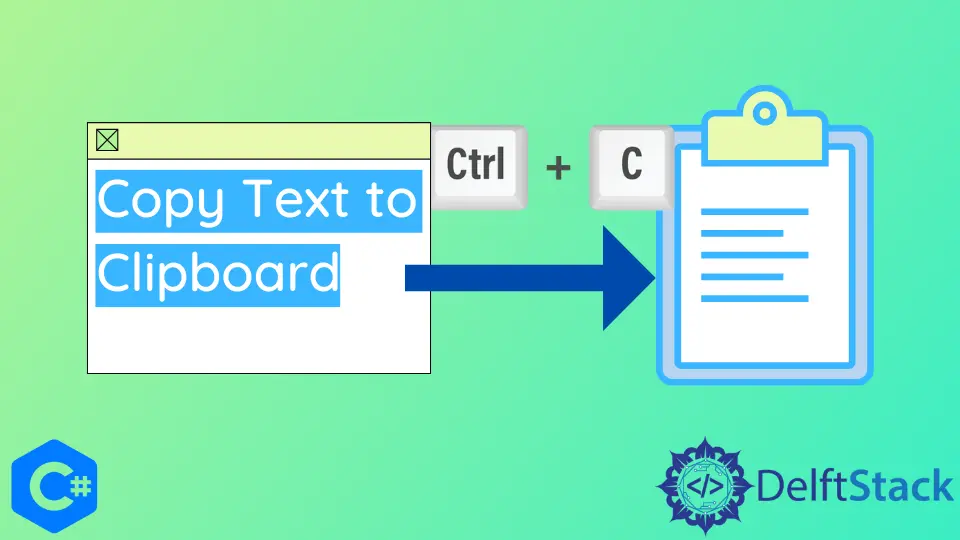 Text in C# in die Zwischenablage kopieren