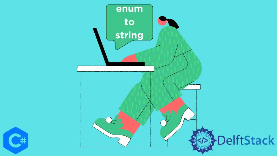 Converter Enum em String em C#