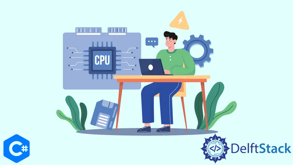 Obtener el uso de la CPU en C#