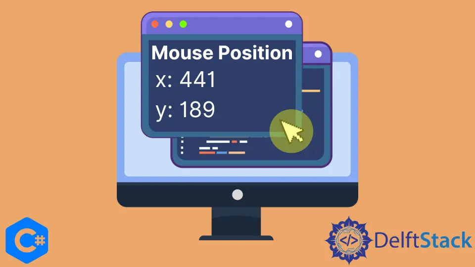 Obtener la posición del mouse usando C#