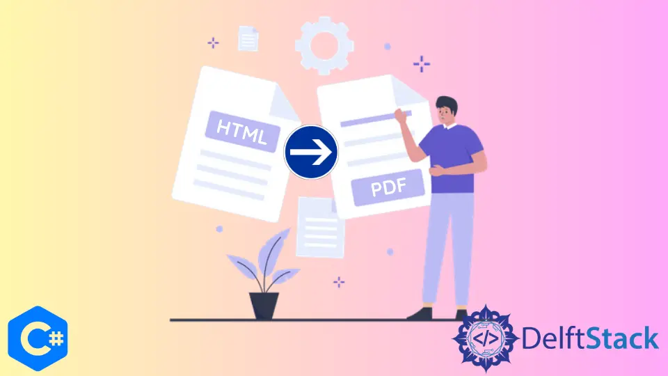 HTML para PDF em C#
