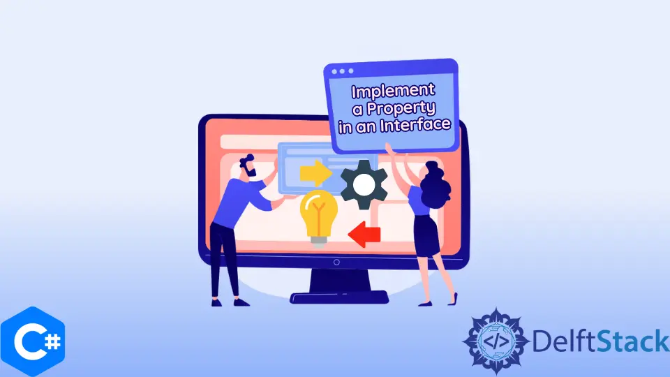 How to Implement a Property in an Interface in C#