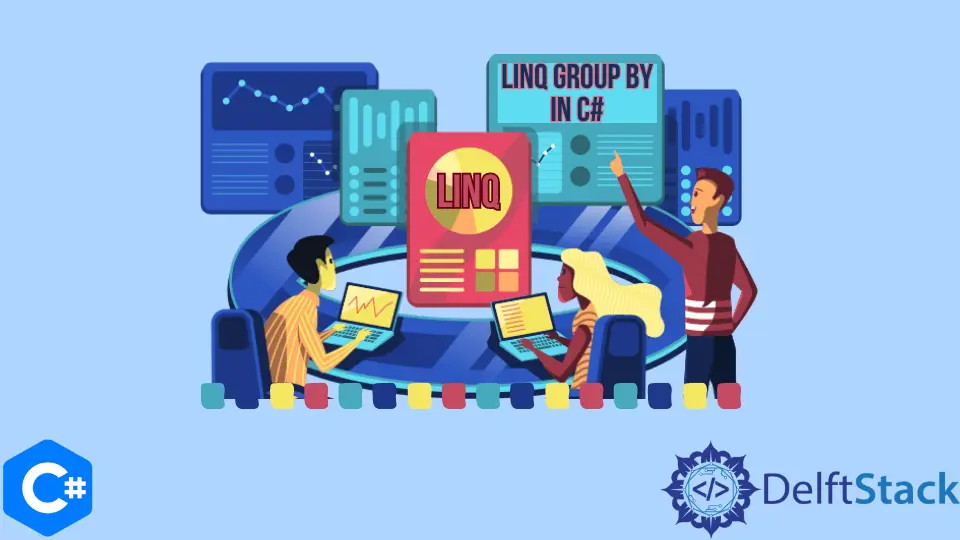 Grupo LINQ por em C#