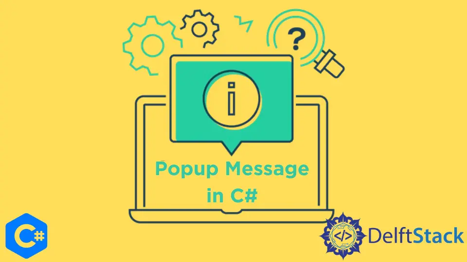 Messaggio popup in C#