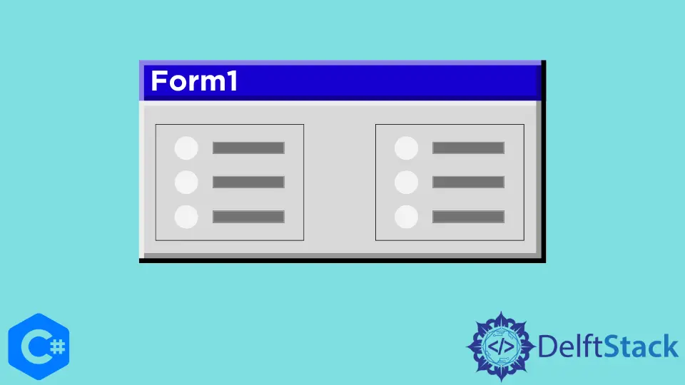 Gruppieren Sie die Optionsfelder in C#