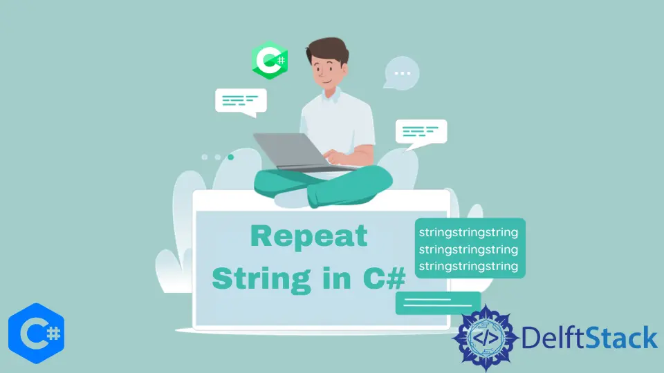 Repetir String em C#