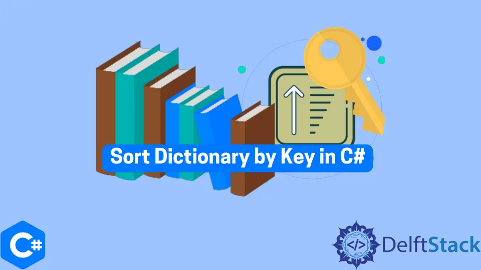 C#에서 키로 사전 정렬