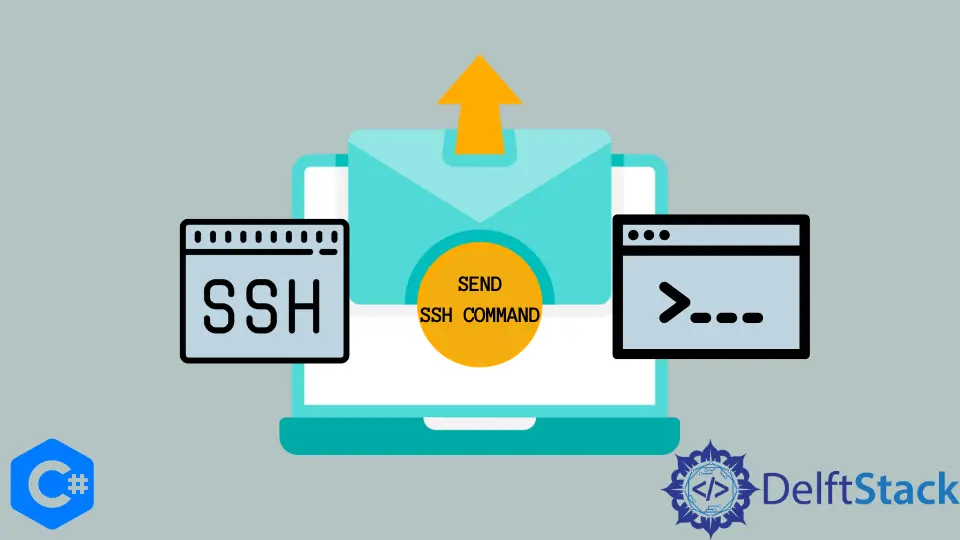 Senden einen einfachen SSH-Befehl in C#