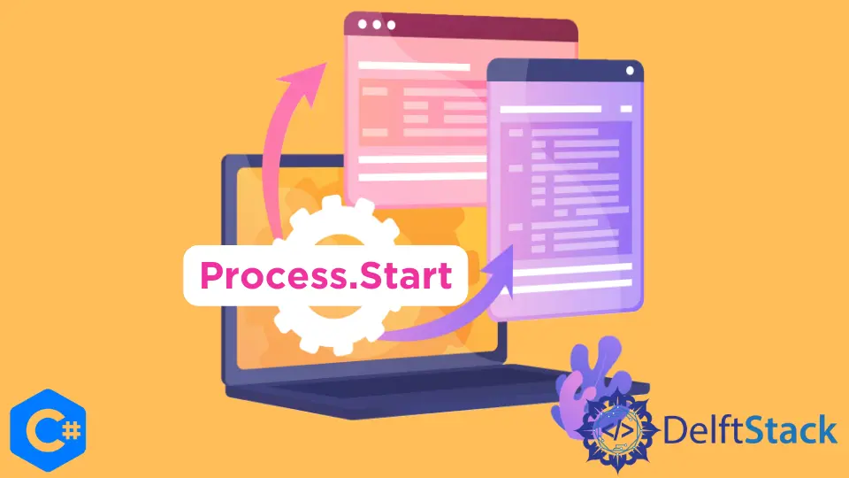 C# でプロセスを開始する
