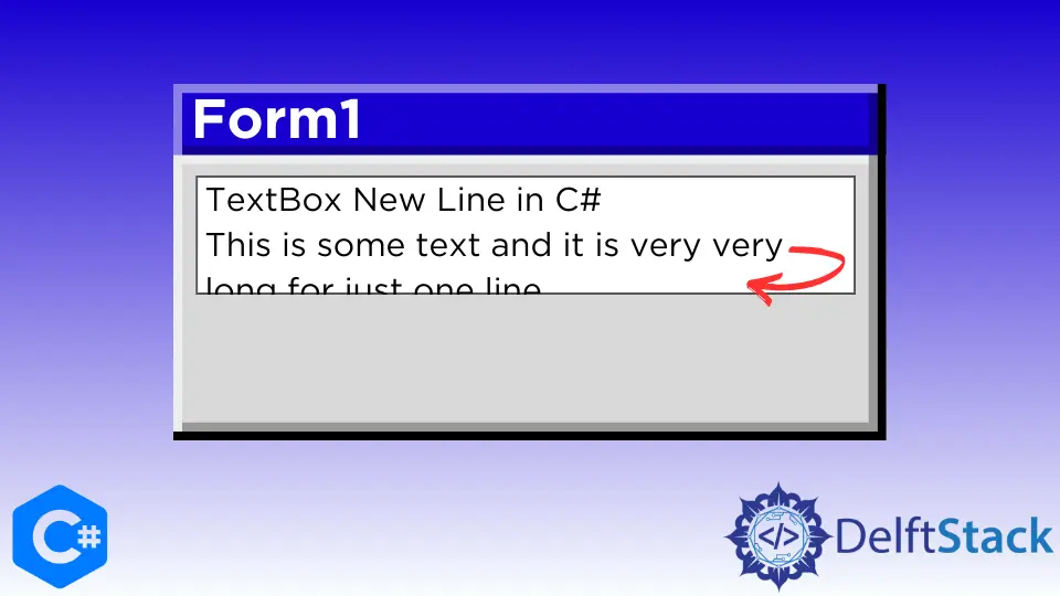 C#의 TextBox 새 줄