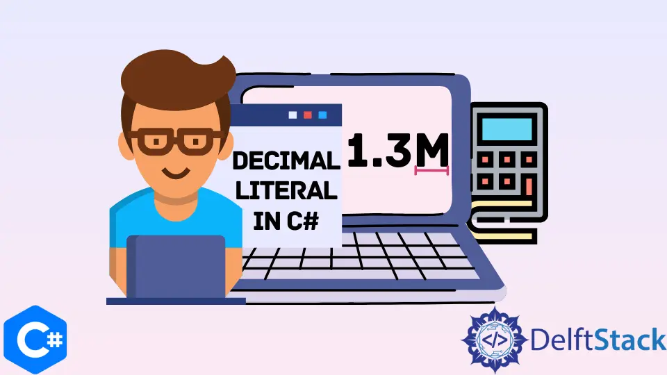Literal decimal en C#
