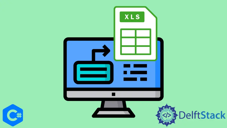 Exportar datos a un archivo de Excel usando C#