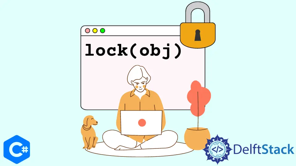 Instruction lock en C#