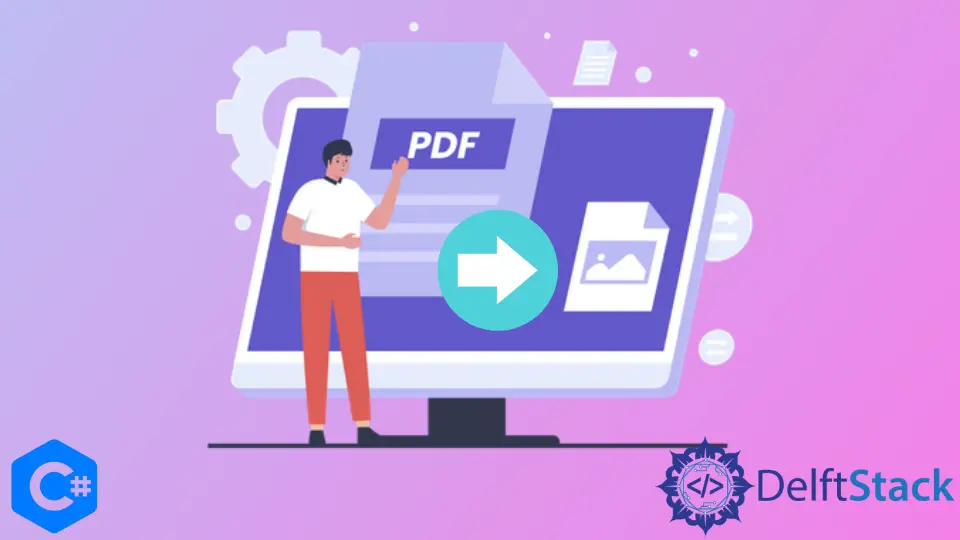 How to Convert PDF File to Images in C#