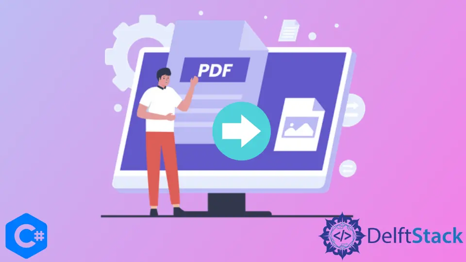 Konvertieren Sie PDF-Dateien in Bilder in C#