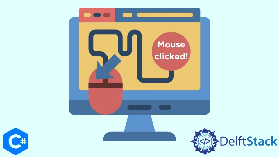 Simular eventos de clic del mouse en C#