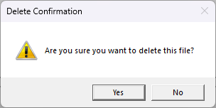 C# message box warning icon