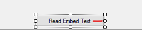 read embedded resource text file - button event
