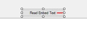 read embedded resource text file - button event