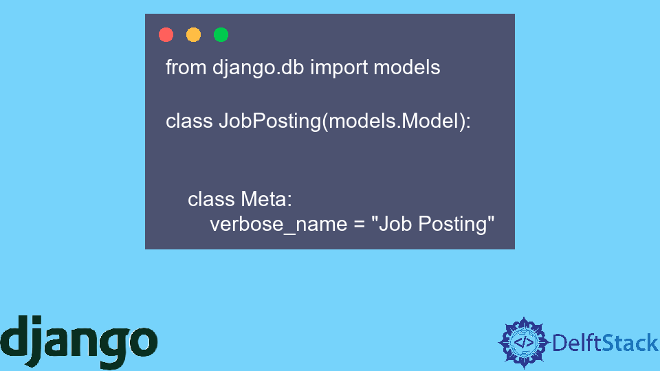 Meta-Klasse in Django-Modellen
