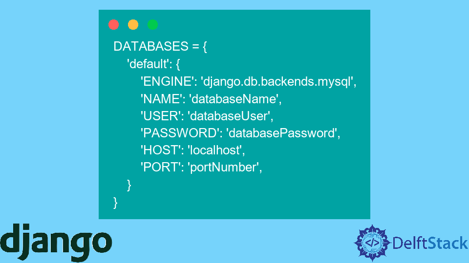 Connecter Django à la base de données MySQL