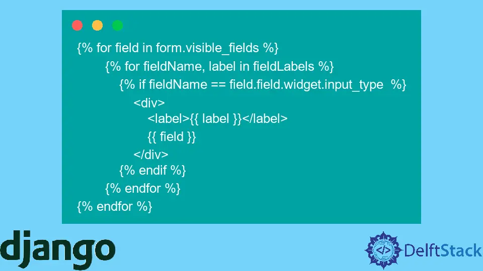 Django フォームのフィールドタイプに基づいてラベルテキストを変更する