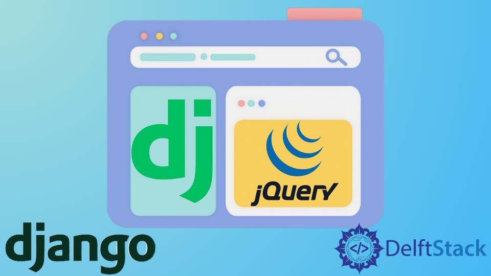 Verwendung von jQuery in einer Django-App