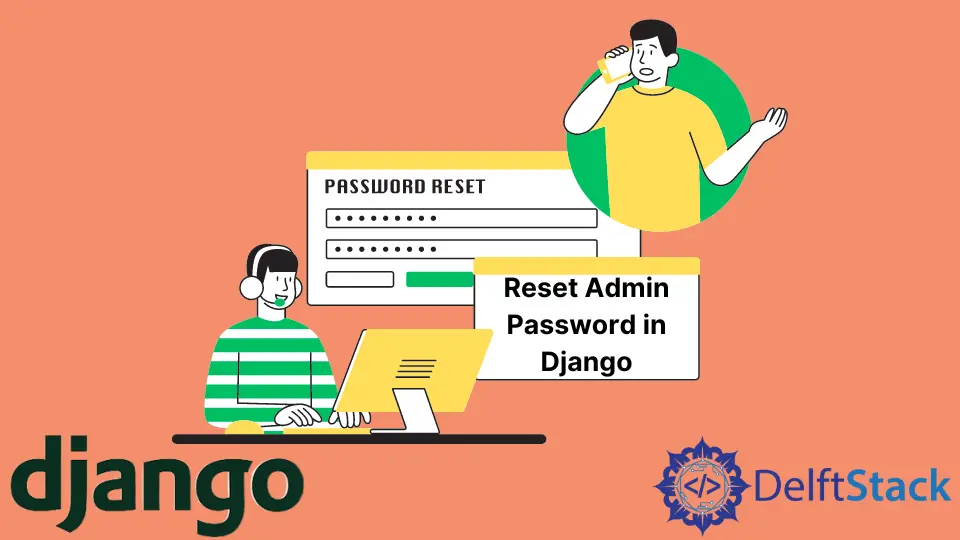 Admin-Passwort in Django zurücksetzen