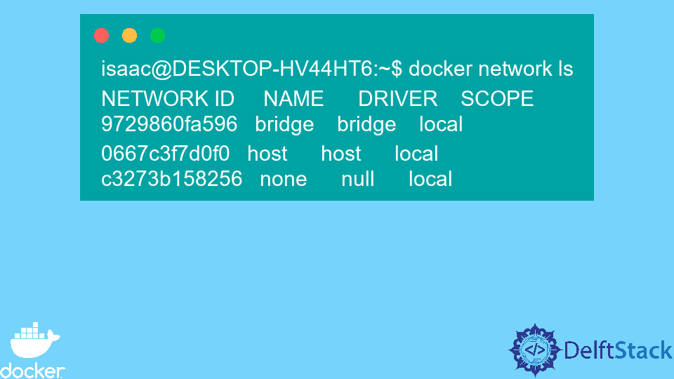 Docker 컨테이너의 IP 주소 가져오기