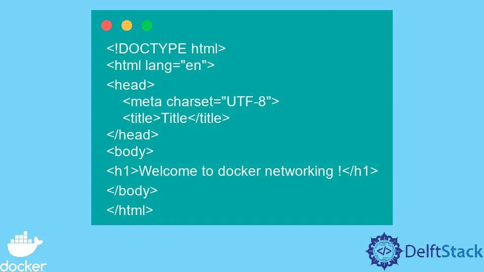 Utilice el comando de host de red de Docker