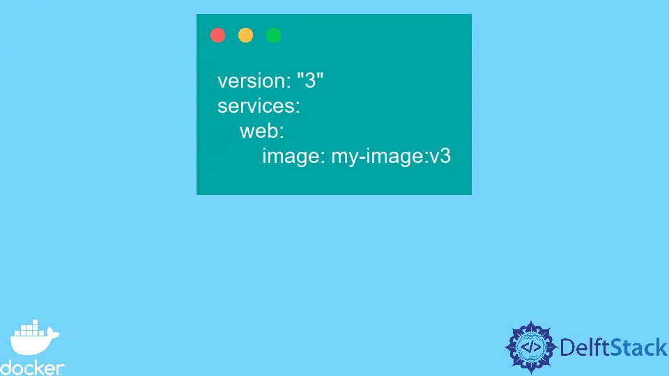 Markieren eines Bildes mit Docker und Docker Compose