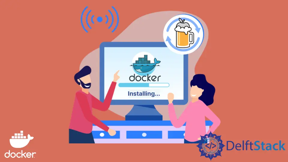 Homebrew를 사용하여 Docker 설치