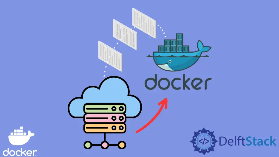Copie archivos del host al contenedor Docker