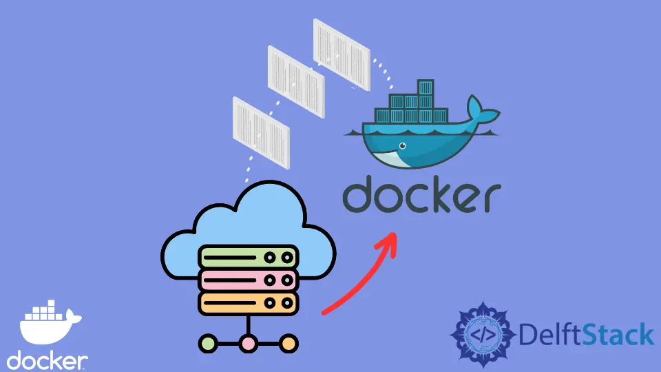 ホストから Docker コンテナにファイルをコピーする