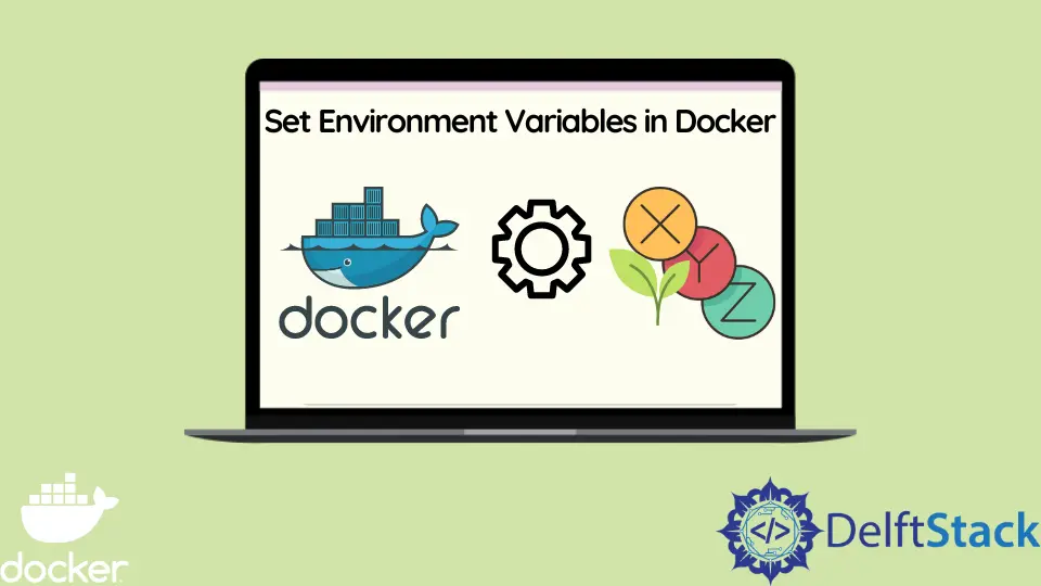 Establecer variables de entorno en Docker