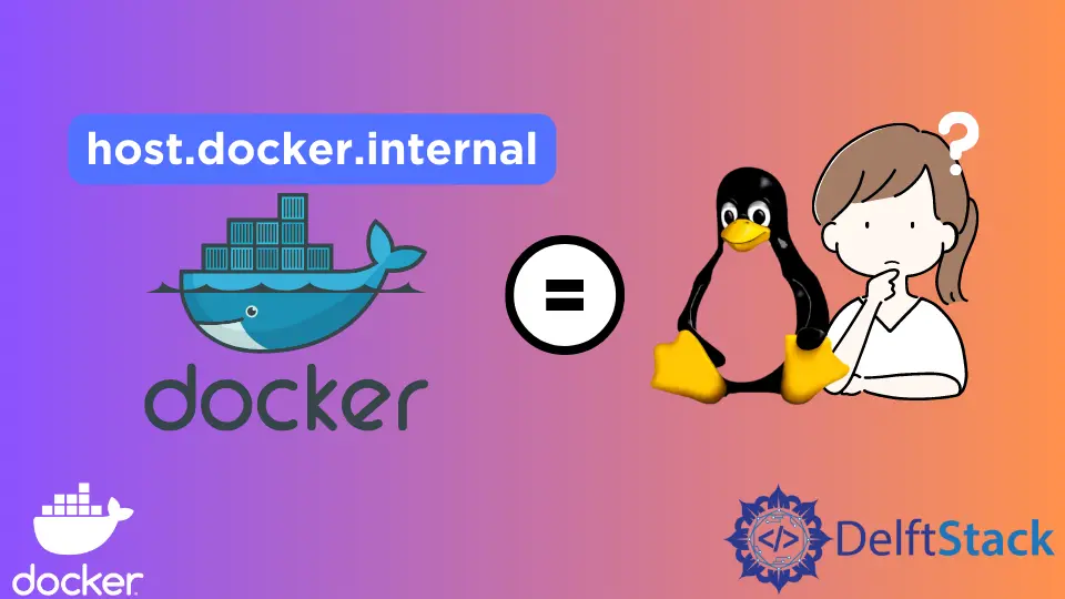 Linux에서 호스트 Docker 내부