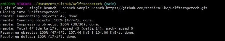 Clone a Branch with the Git Clone Command