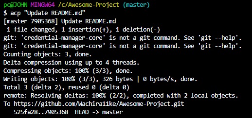 git add, git commit, and git push in One Command | Delft Stack