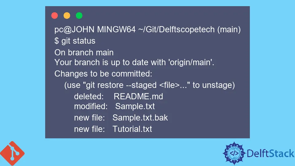 How to Add Files in Git