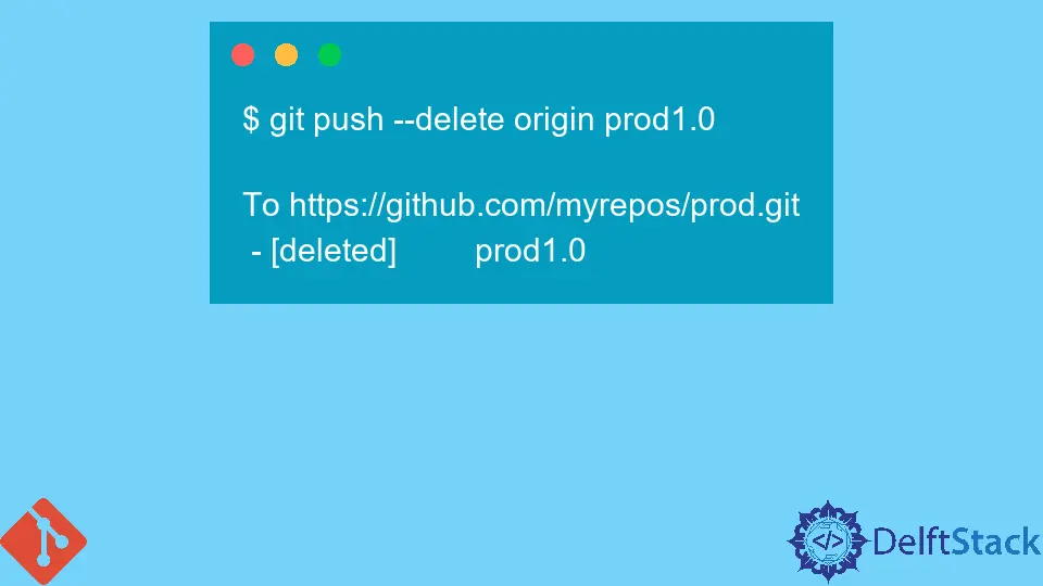 How to Delete Tags in Git