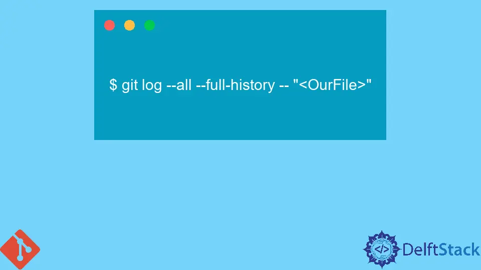 Suchen Sie eine gelöschte Datei im Commit-Verlauf eines Projekts in Git