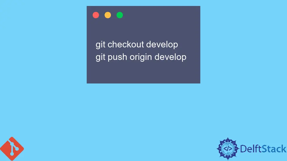 Empuje la rama local a la rama remota en Git
