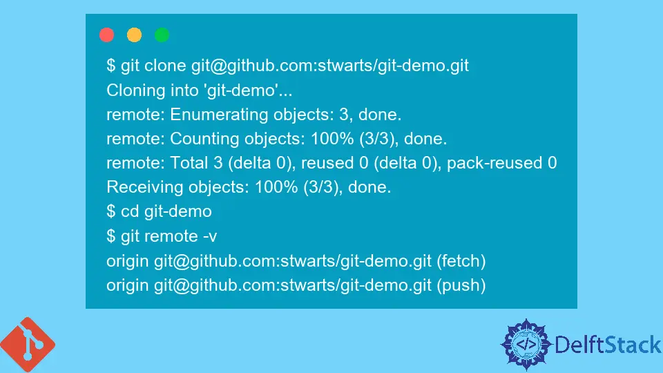 Configurer Git Remote