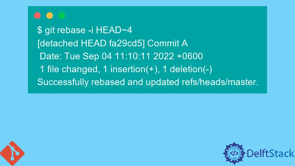 Git Squash alle Commits